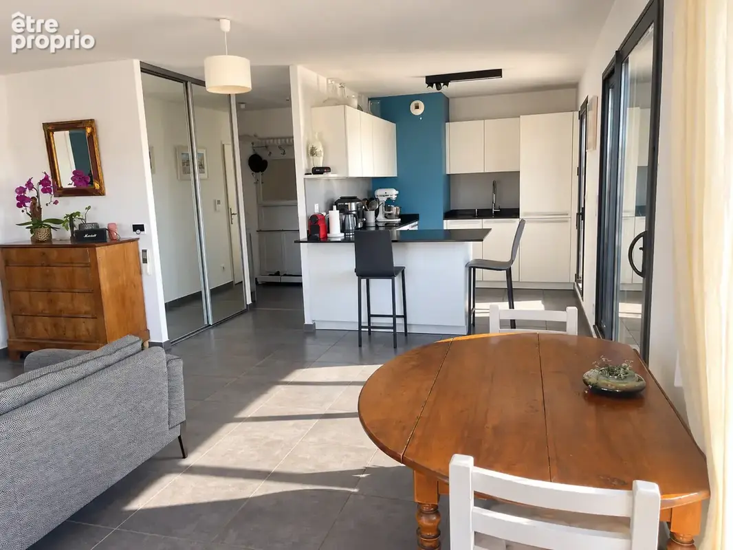 Exclusivité   dernier étage   4 pièces de 93 m2   terrasse 53 m2   garage et parking - photo 5