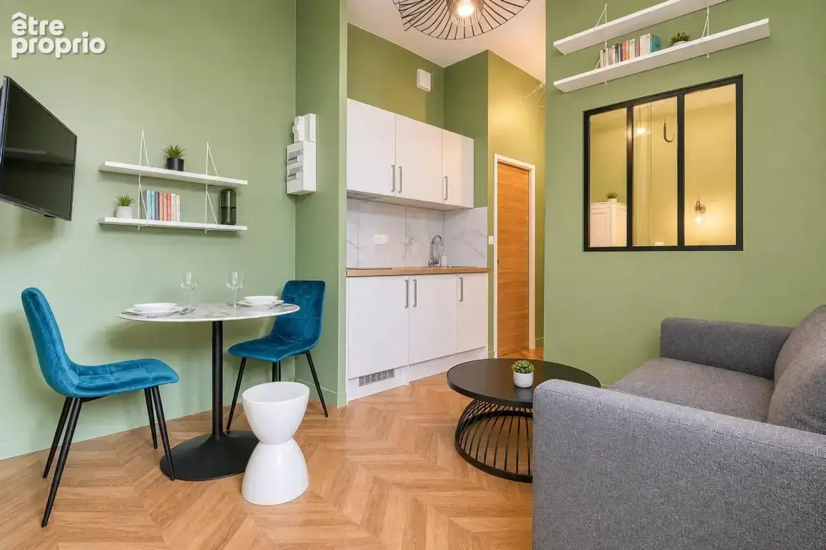 Nanterre – ensemble de deux t1 bis rénovés - photo 4
