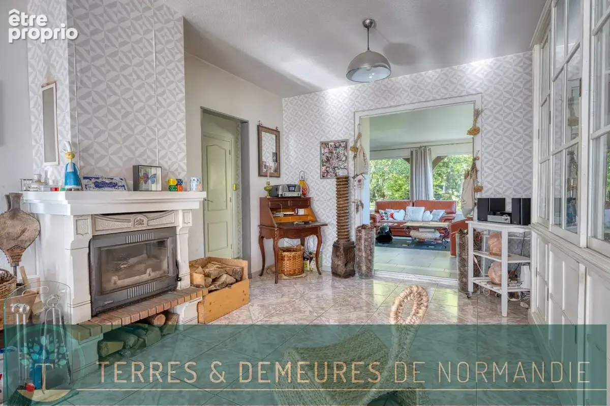 Martin-Église  Maison familiale 127 m² avec quatre chambres, jardin arboré de 1 611 m² - photo 4