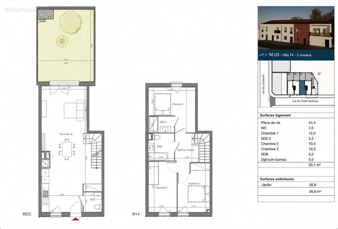 Maison 93 m² à Bordeaux  - photo 3