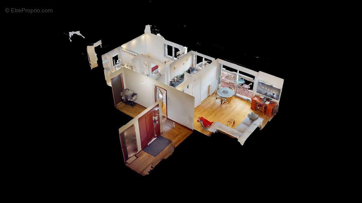 Appartement à PARIS-19E