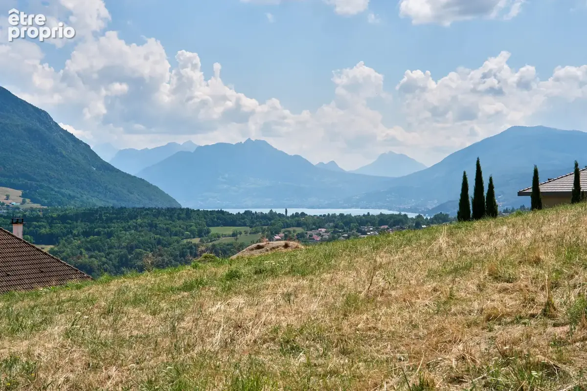 Terrain argonay viabilise vue lac - photo 3