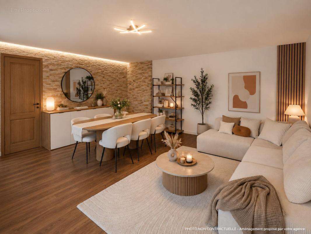 Maison familiale avec grand terrain  118 m²  4 chambres - photo 2