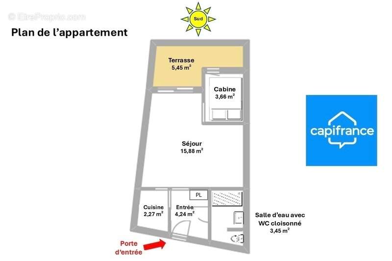 Appartement à LA GRANDE-MOTTE
