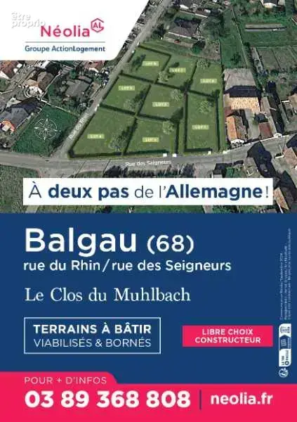 Terrain à BALGAU