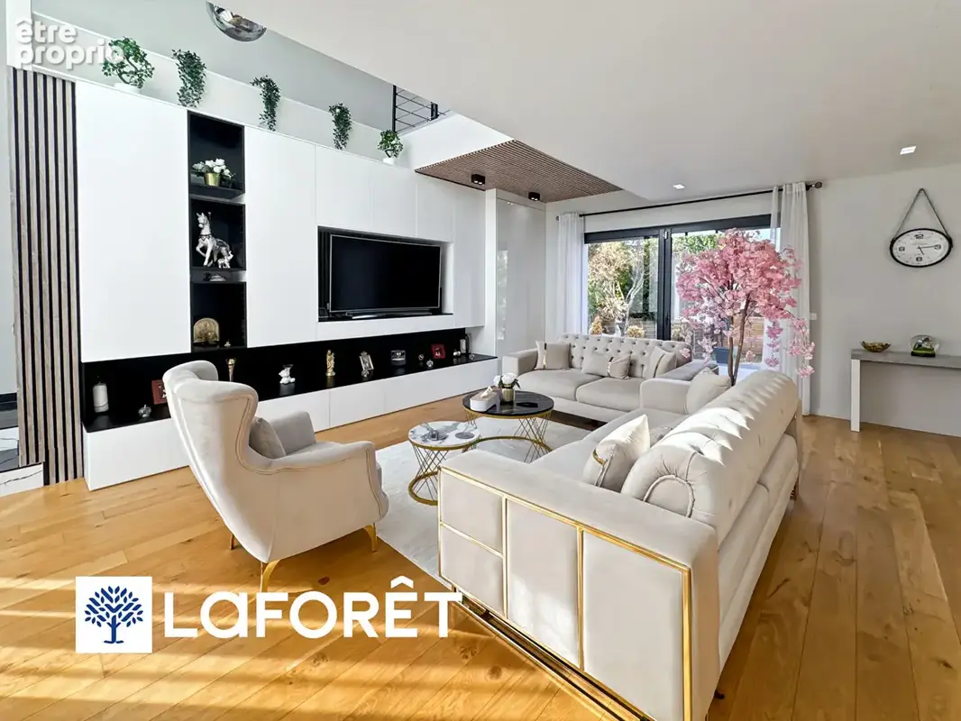 VILLEMOISSON-SUR-ORGE  Maison d'architecte contemporaine de 182 m²  8 pièces ? DPE A - photo 3