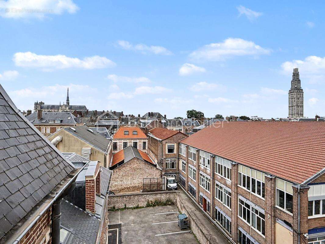 Hyper-centre d’amiens – grand t1 bis de 52 m² au 3e et dernier étage – vue cathédrale et tour perret - photo 4