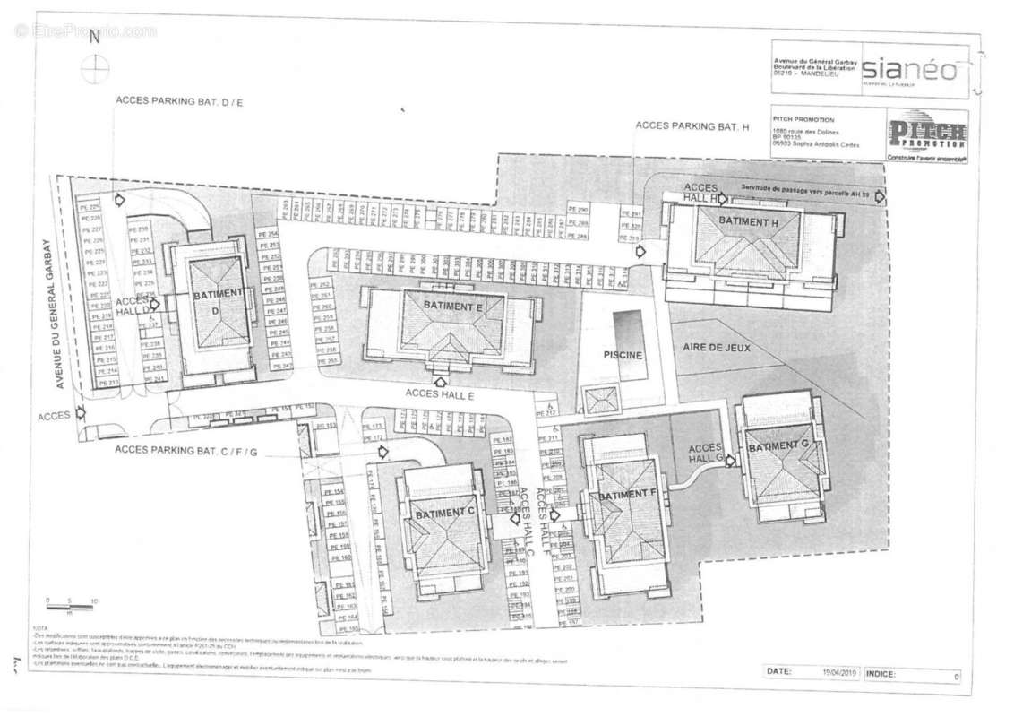 Parking à MANDELIEU-LA-NAPOULE