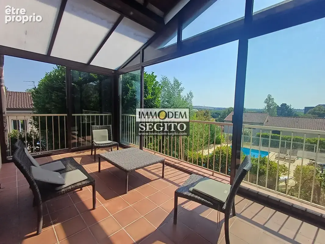 Côte Pavée - Limayrac  - La Terrasse : villa T8  de 196 m2 - photo 5