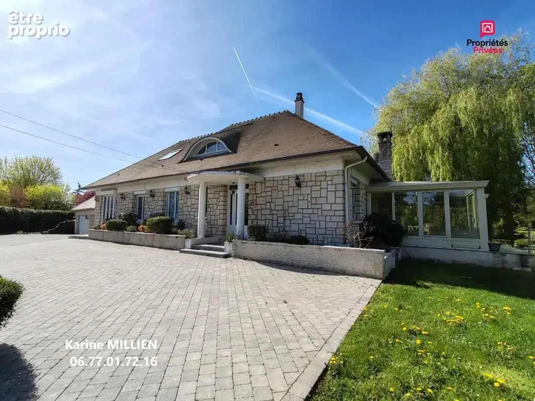 IVRY LA BATAILLE 27540 Maison individuelle avec véranda chauffée - 1 étage - 4 chambres - Double garage - Quart port - Piscine H - photo 2