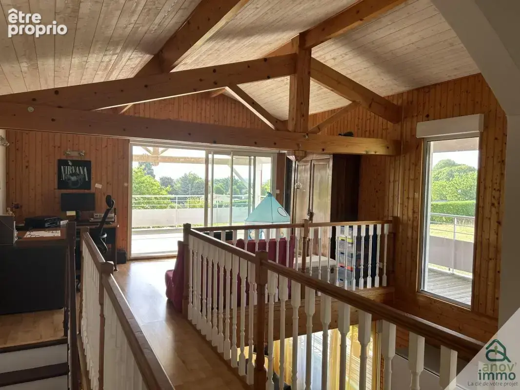 Maison bois 155 m2   Grande pièce de vie 70 m2   Jardin   Ga - photo 7