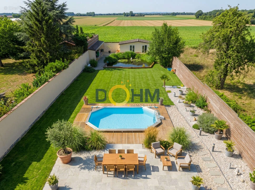 Havre de paix et sérénité absolue   Maison avec piscine et vue sur champs - photo 13