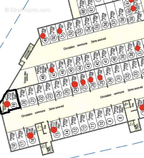 Parking à CHAMBRAY-LES-TOURS