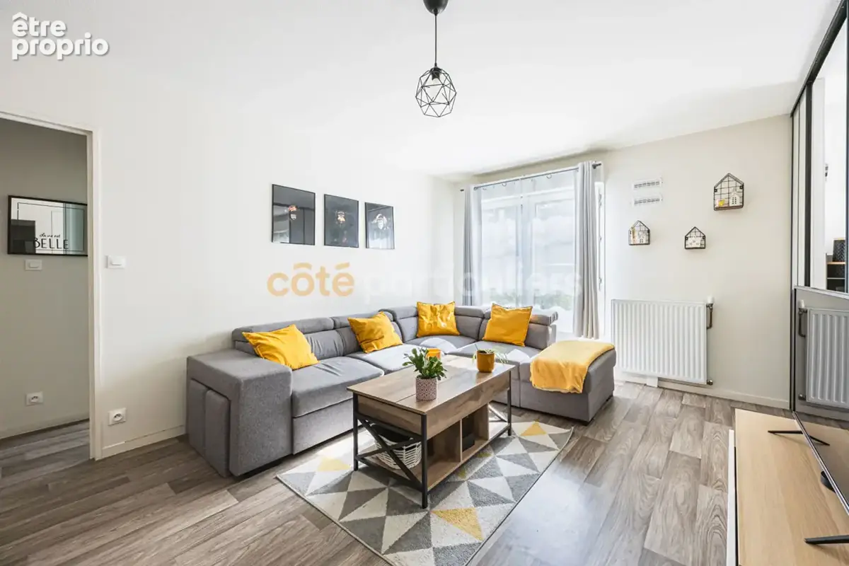 Nantes -- doulon -- appartement  -- 51m² habitables -- rez-de-jardin -- garage boxé - photo 3