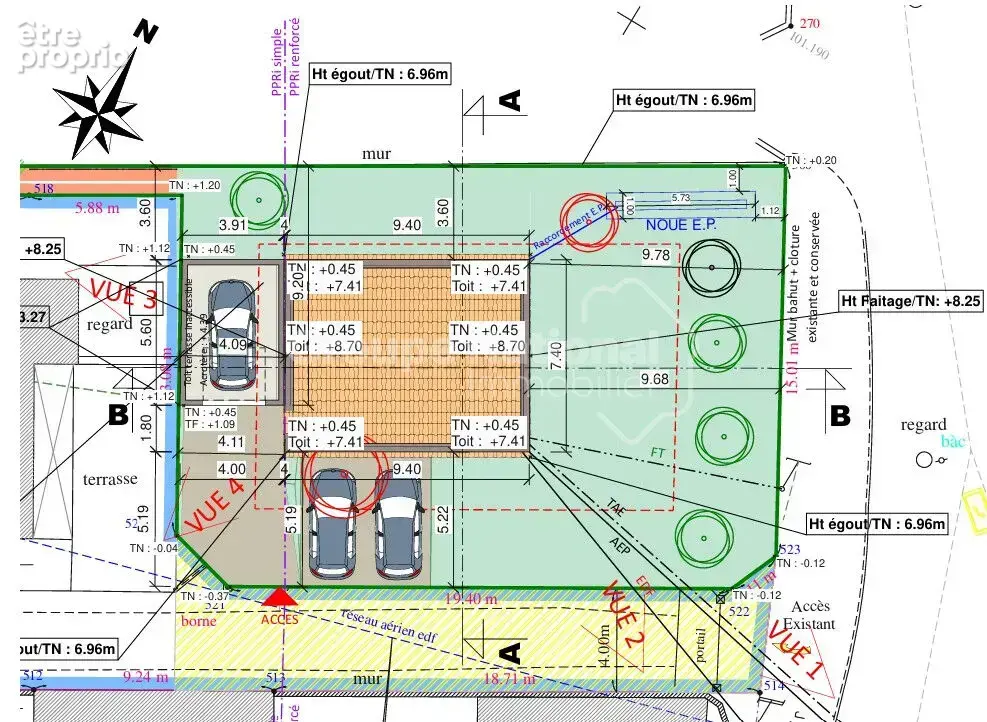 Terrain à bâtir avec permis accepté Le Rove 400 m2 - photo 2