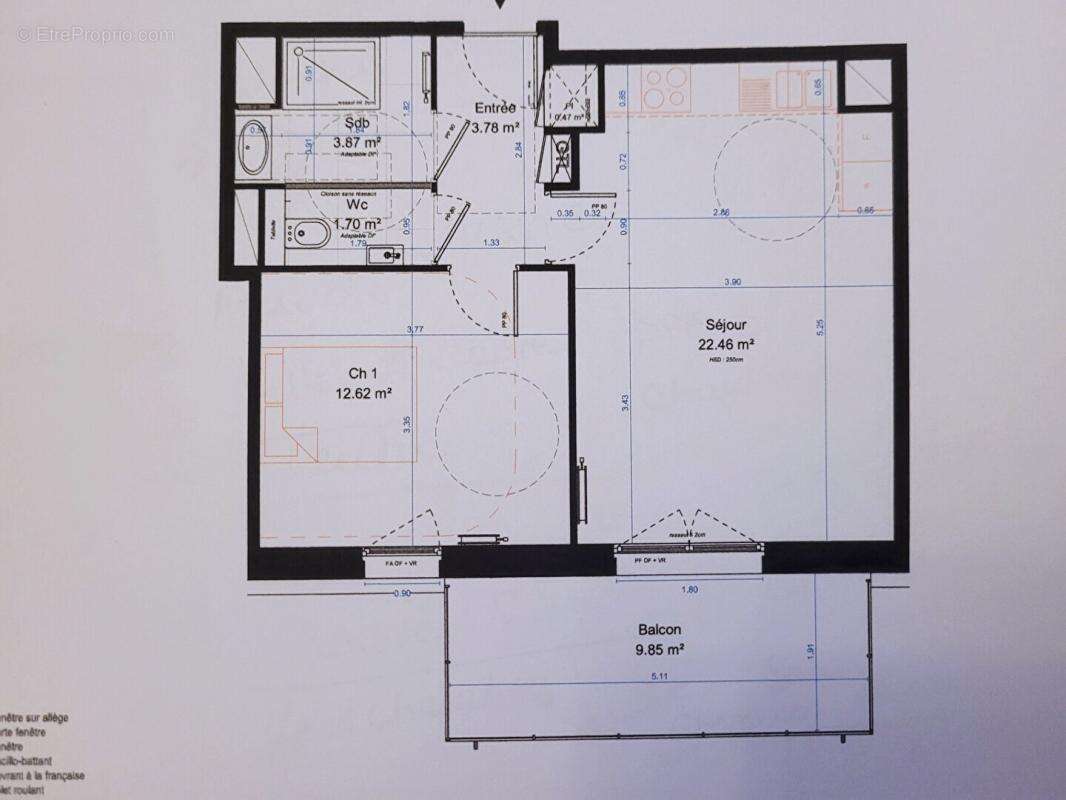 Appartement à MARCQ-EN-BAROEUL
