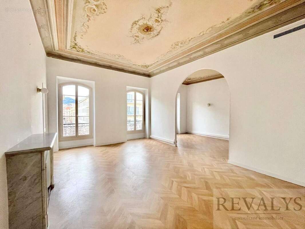Alpes maritimes (06) - nice jean medecin - a vendre centre ville appartement bourgeois 160m2 renove 160m2 - photo 2