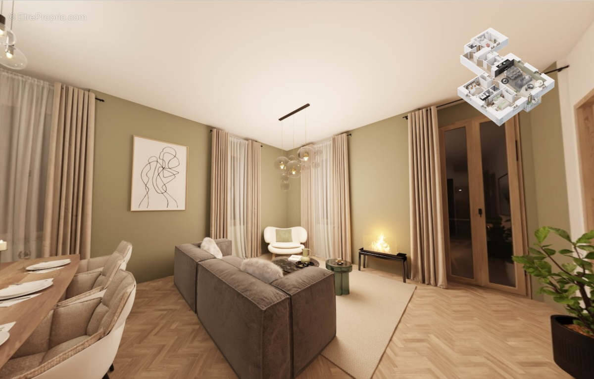 Appartement à CHAMONIX-MONT-BLANC