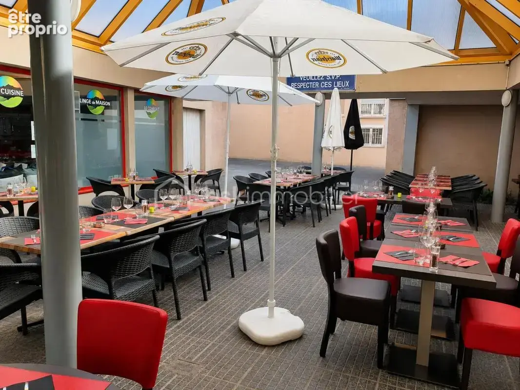 Murs commerciaux loués – local de restauration avec terrasse couverte – investissement locatif - photo 5