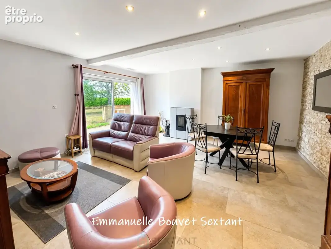 Monbazillac, longère 180 m² avec vue, 5 chambres, garage, séchoir, SPA, ancien chai, 2300 m² de terrain - photo 5