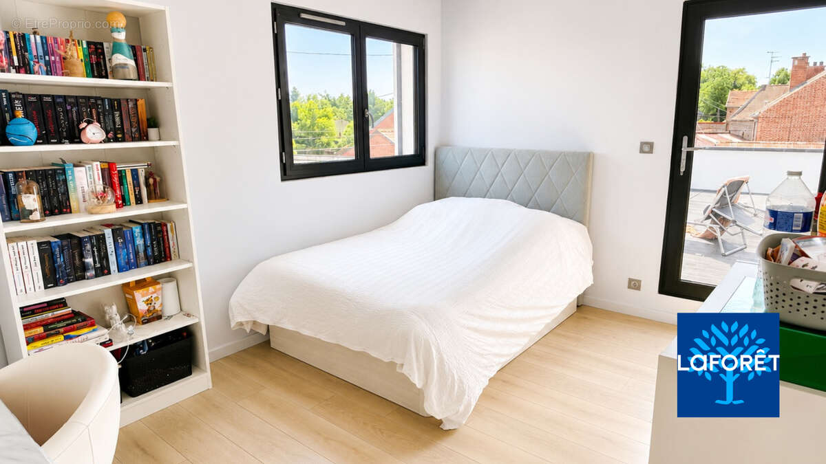 Maison d'architecte contemporaine 136 m² - 3 chambres - Semi plain-pied - Aulnoy-Lez-Valenciennes - photo 14