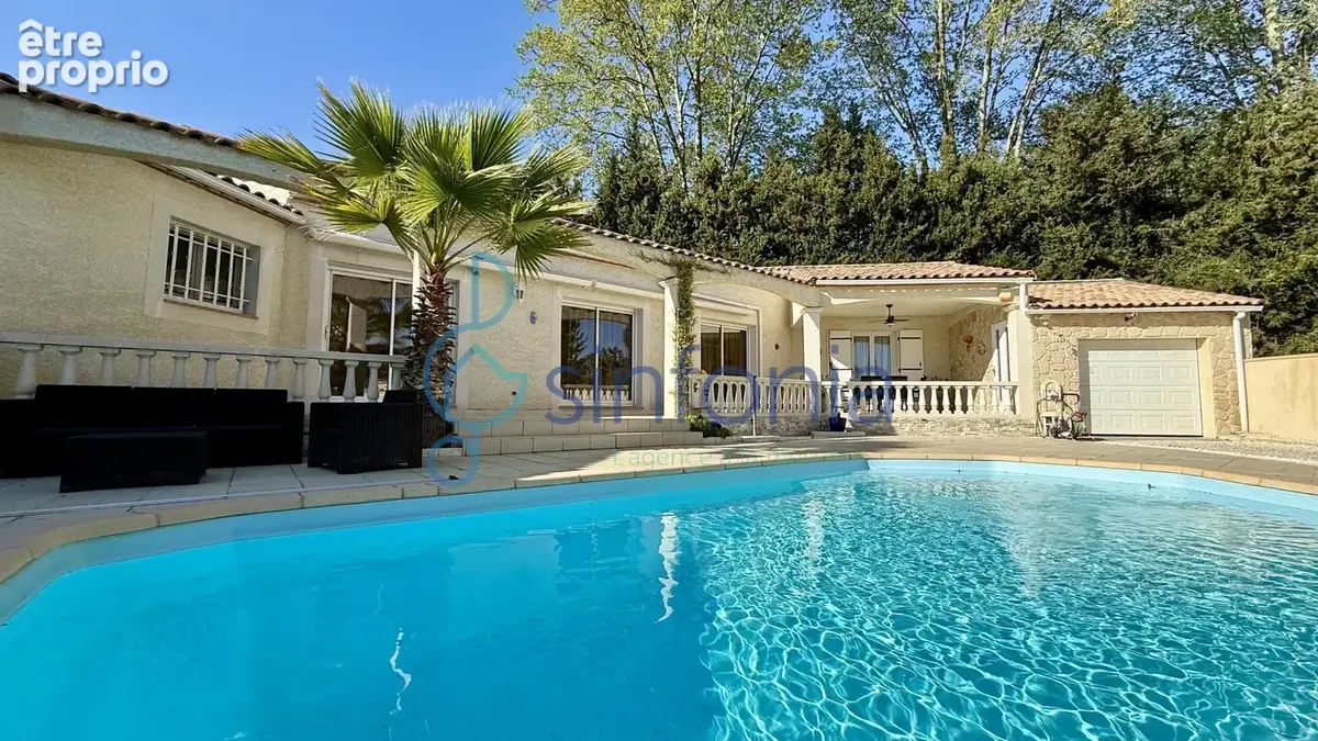 Superbe villa familiale avec piscine et espace professionnel à deux pas d’Uzès - photo 3