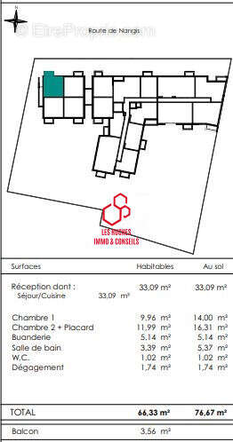 Appartement à MELUN