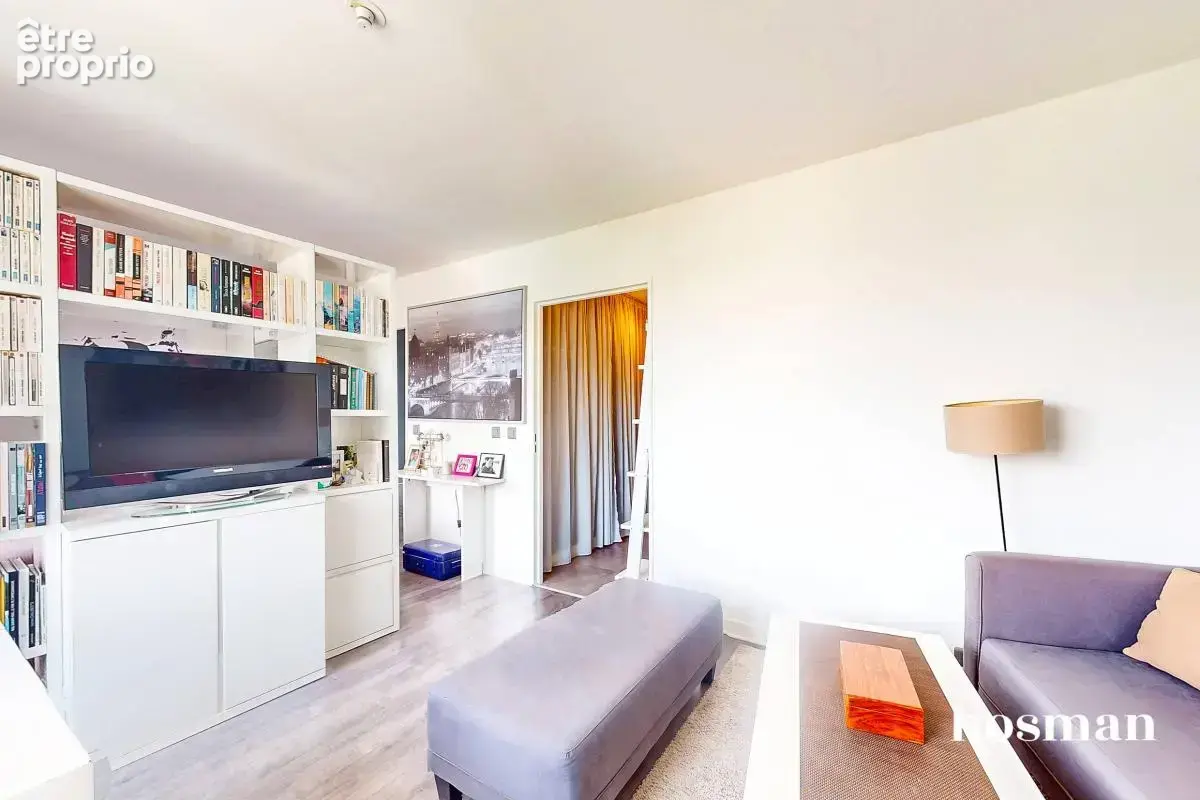 Coup de coeur - Studio calme avec balcon, cave et parking - Rue D'Issy, Boulogne-Billancourt - photo 4