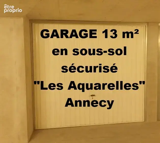 Face à Carrefour Annecy garage en sous sol sécurisé - photo 2