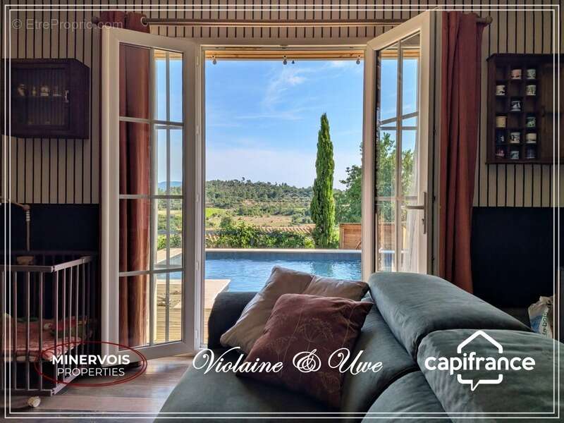 La caunette – hameau de babio – maison contemporaine d’exception avec piscine – environnement naturel préservé - photo 2