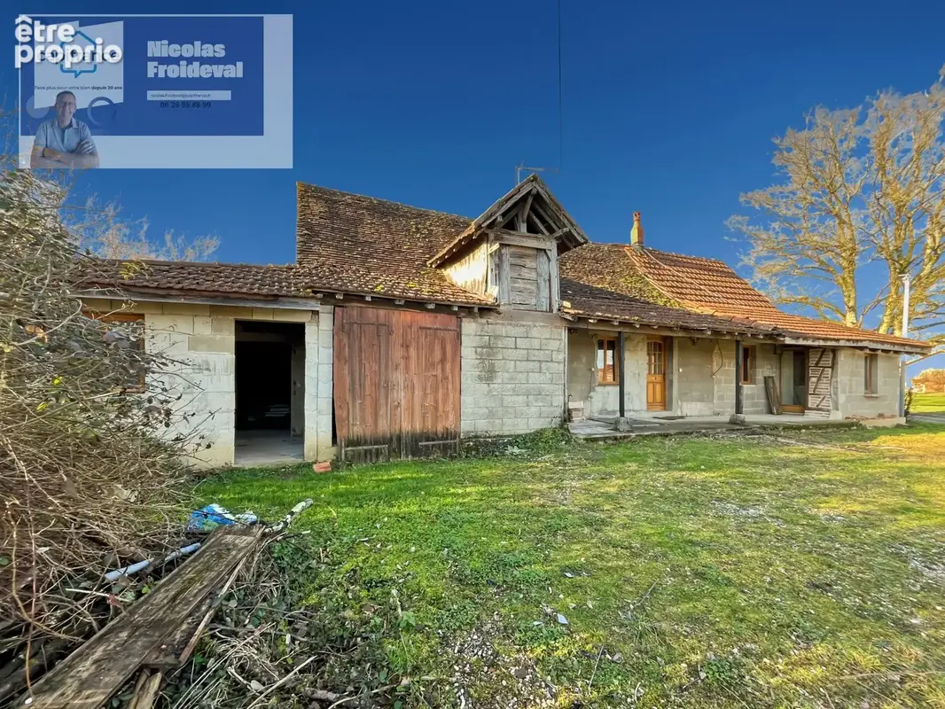 Authentique fermette bressane de 105 m² avec fort potentiel à Sainte-Croix-en-Bresse  - photo 2