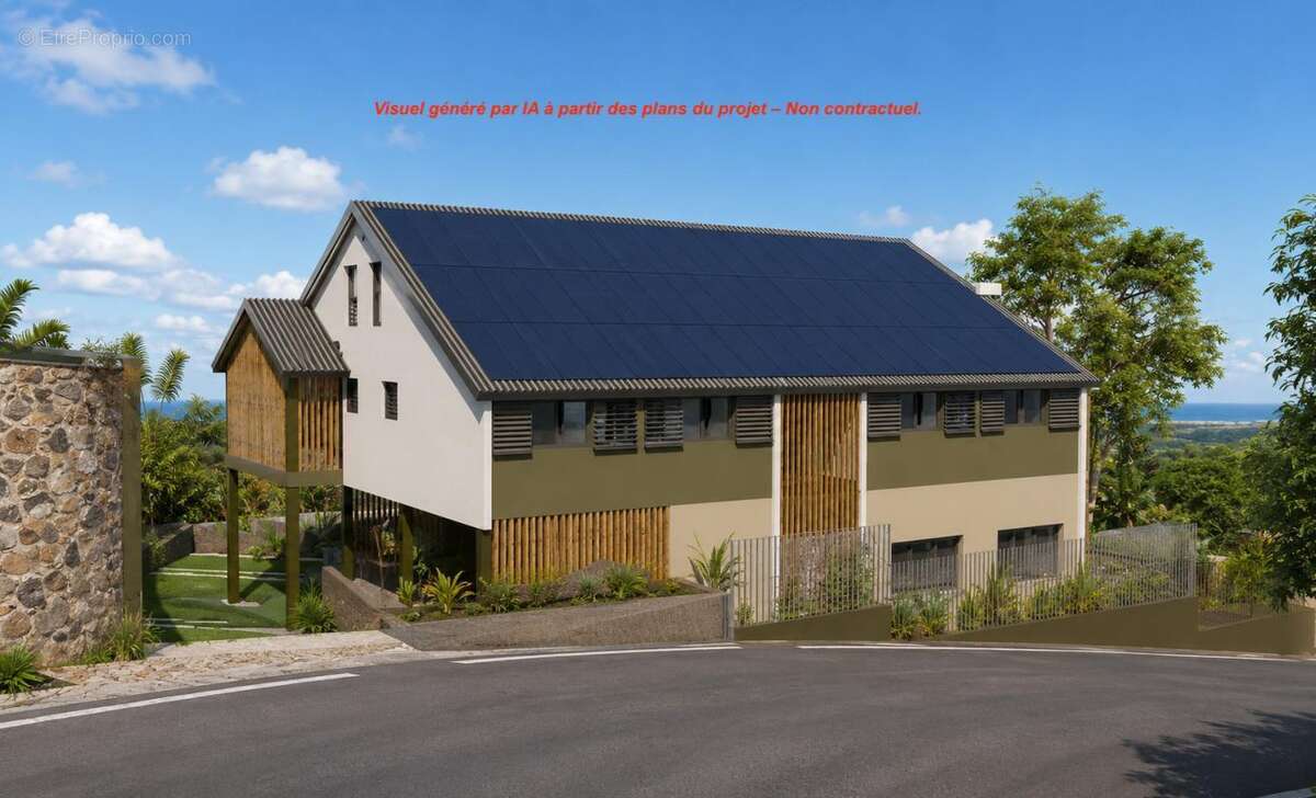 Étang-salé – ensemble immobilier neuf mixte professionnel et habitation - photo 2