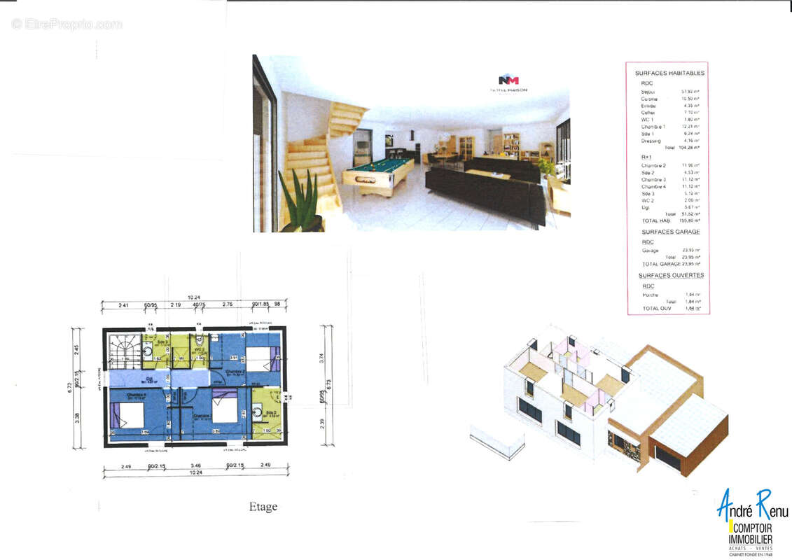 Villa neuve avec piscine - photo 6