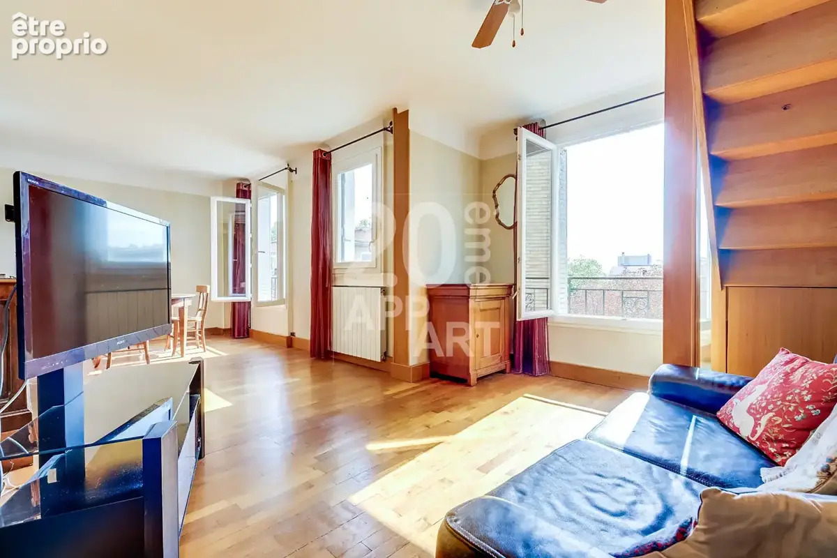 PARIS 20 - Appartement Paris 4 pièces 82.66m2 - photo 3