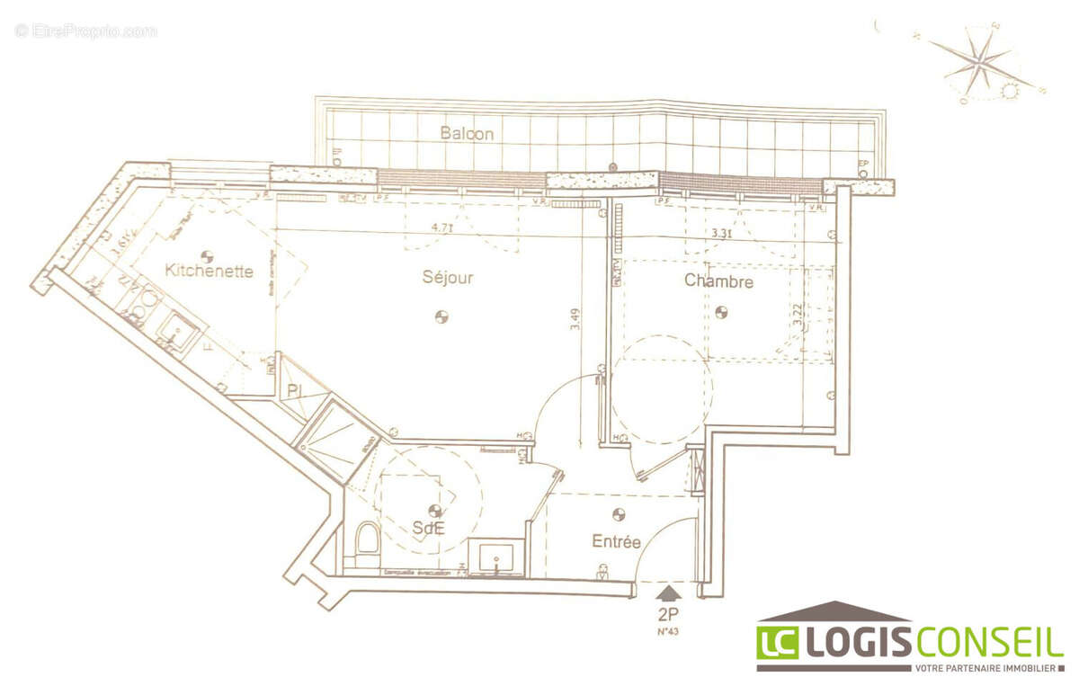 Appartement 43 m² à Chatenay-Malabry  - photo 8