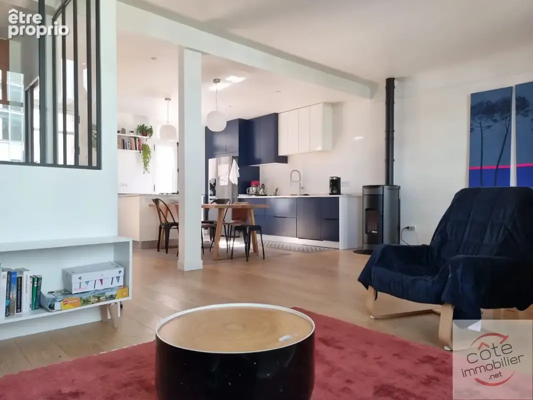 Bagneux  a 3 klm de paris a vendre maison de ville meuliere 5 pieces principal sur terrain 150m² - photo 21