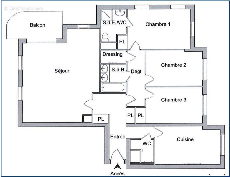 Appartement à ISSY-LES-MOULINEAUX