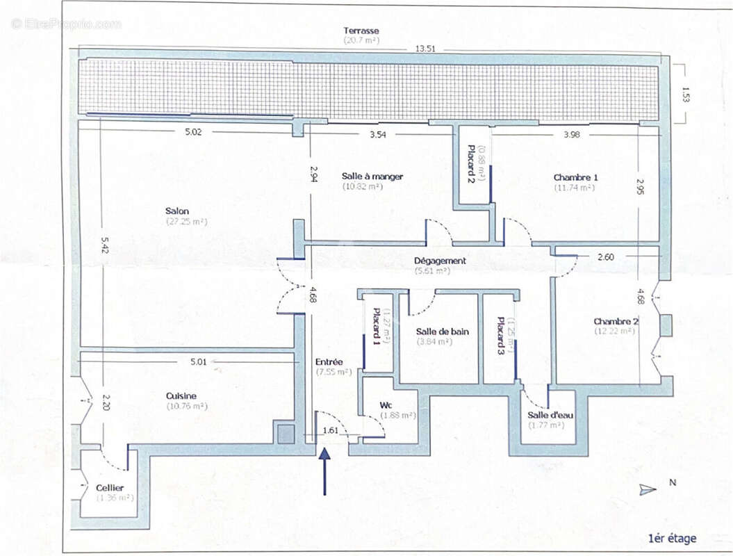 Appartement à BOULOGNE-BILLANCOURT