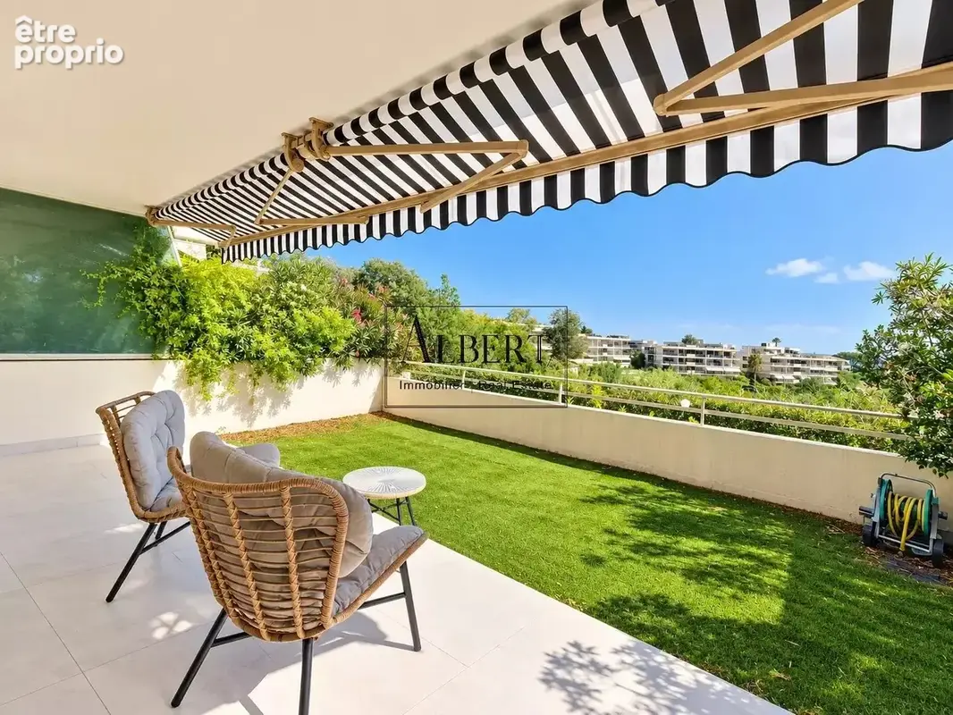 Cannes – croix des gardes – élégant 3 pièces avec terrasse et jardin - photo 5