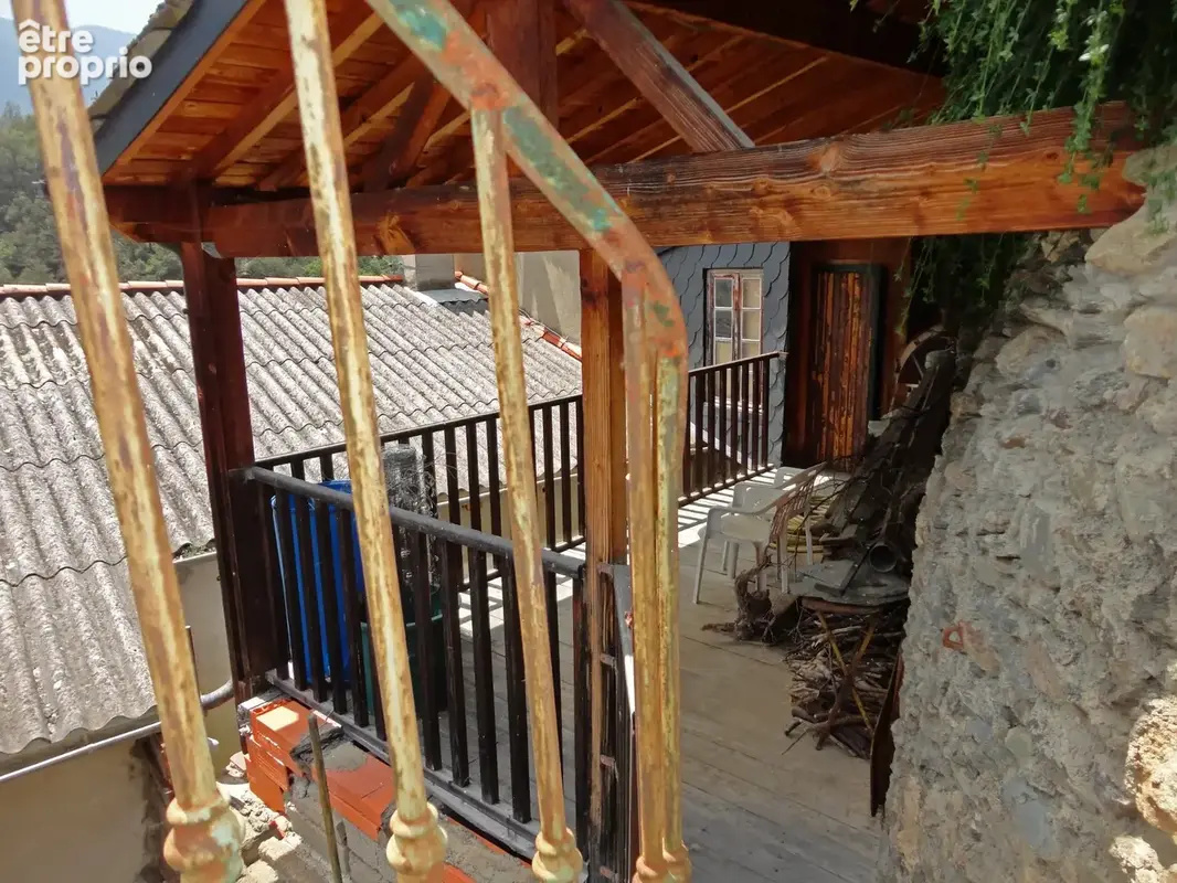 Dpt Pyrénées Orientales (66), à vendre OLETTE Maison P4 en pierres de 84 m² - terrain 809 m² - photo 8