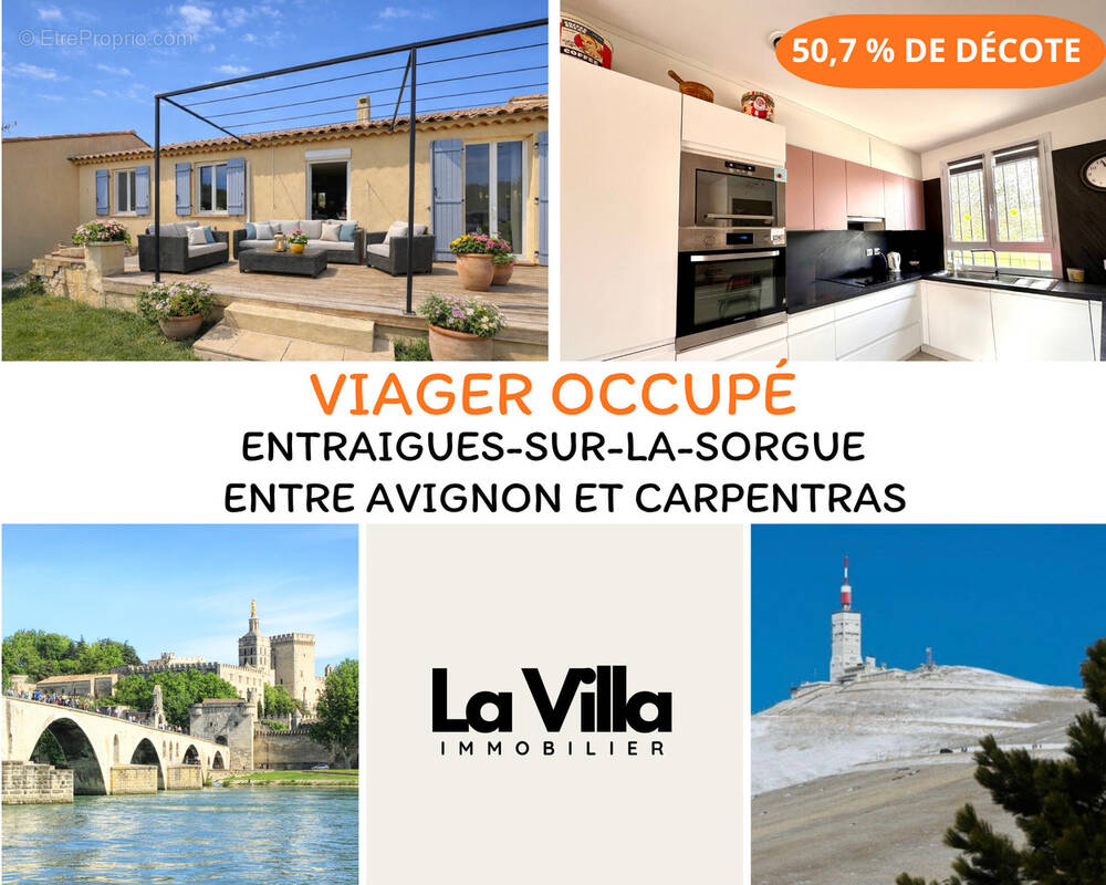 Maison à ENTRAIGUES-SUR-LA-SORGUE