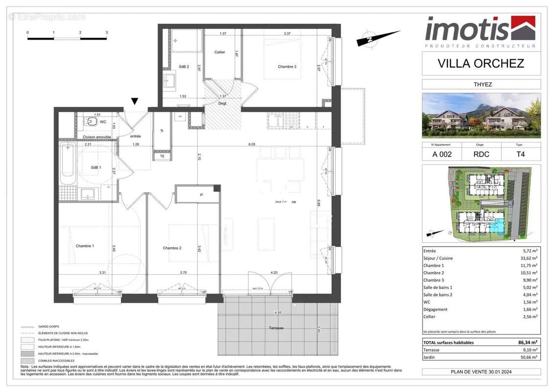 Appartement à THYEZ