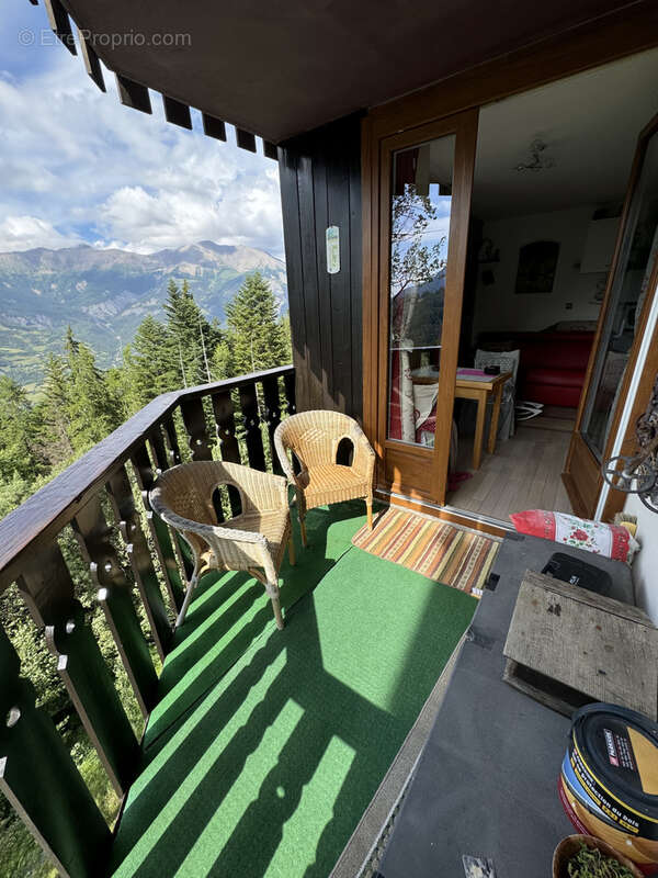 A Pra Loup 1600 : Studio skis aux pieds et vue imprenable ! - photo 7