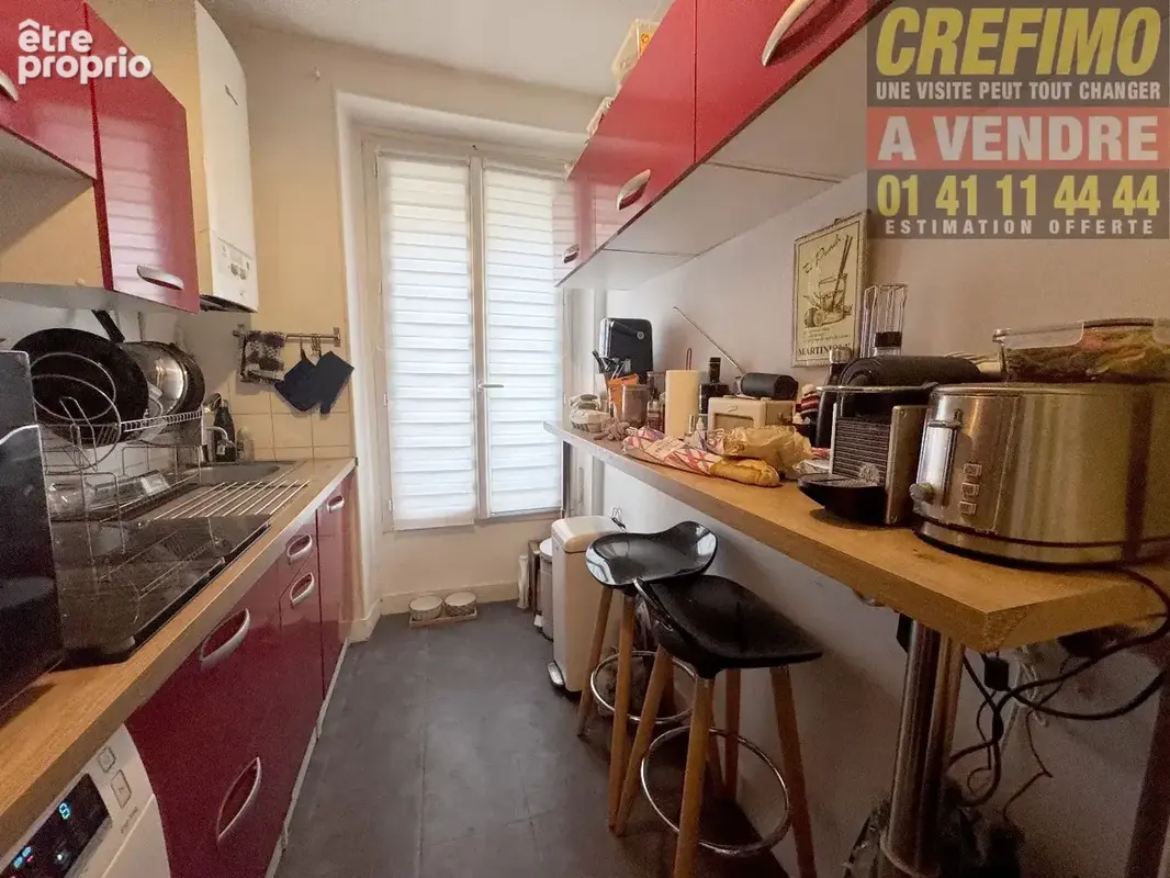 Appartement 2 pièces à vendre Gare d'Asnières-sur-Seine  Charme, calme et emplacement privilégié - photo 4