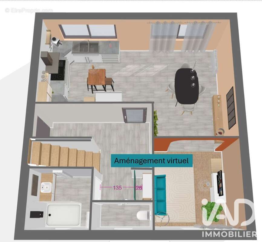 Maison 71 m² à Charmont  - photo 9