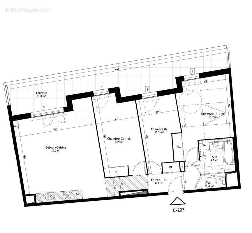 Appartement à MONTPELLIER