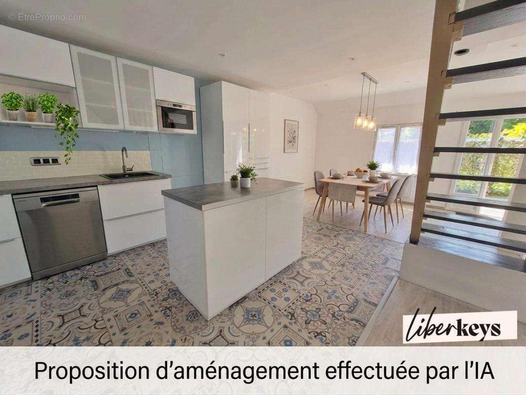 Butry-sur-Oise – Maison lumineuse et spacieuse avec belle pièce de vie - photo 7