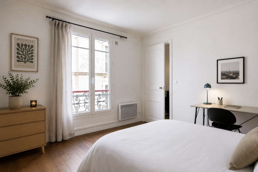 Jules Joffrin * rue Marcadet * au calme * étage élevé * sans perte de place - photo 4
