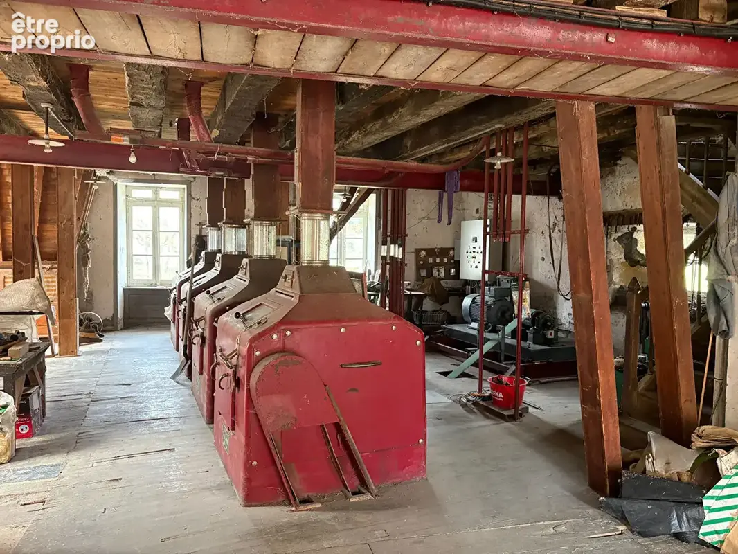 Ancien moulin avec turbine en activité, 700 m² de potentiel au coeur d'un des Plus Beaux Villages de France - photo 9
