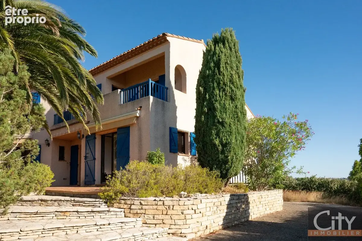 Maison 123 m² avec piscine, vue étang de Bages et beau potentie - photo 2